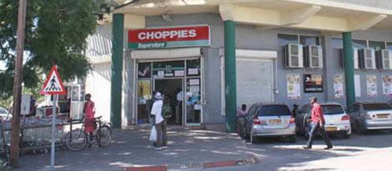 Choppies superstore house at Ngilichi House PIC: KEOAGILE BONANG