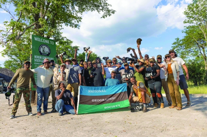 As part of the build up to the film premiere, National Geographic Society together with RED Digital Cinema and Botswana Wild Bird Trust hosted a three-day storytelling workshop in Maun for 18 local storytellers Story on page A2 PIC: NKASHI BW