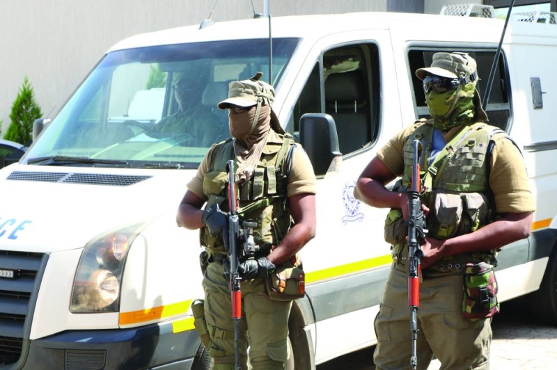On Guard: Armed officers