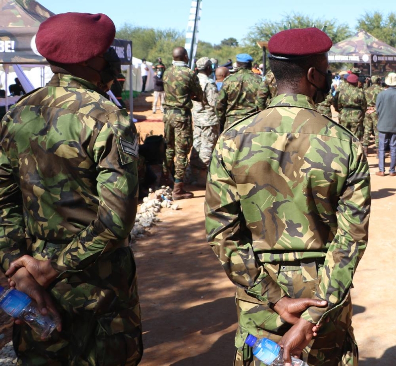 BDF soldiers PIC: PHATSIMO KAPENG