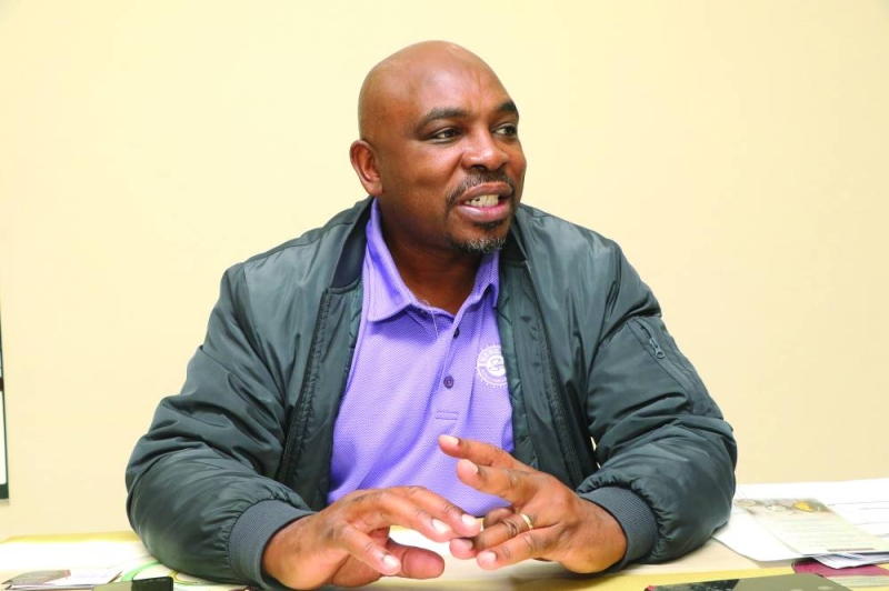 Moses Mutapati in an interview with Business Monitor PIC: PHATSIMO KAPENG