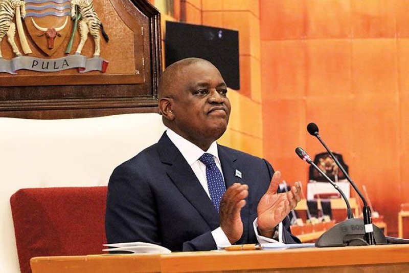 Mokgweetsi Masisi SONA PIC: PHATSIMO KAPENG
