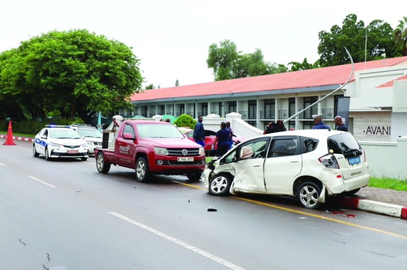 Car accidents are a regular occurrence on the national roads PIC: MORERI SEJAKGOMO