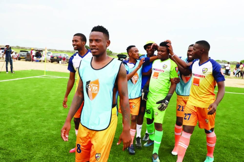 ON THE RAMPAGE: Debswana First Division South log leaders, VTM PIC MORERI SEJAKGOMO