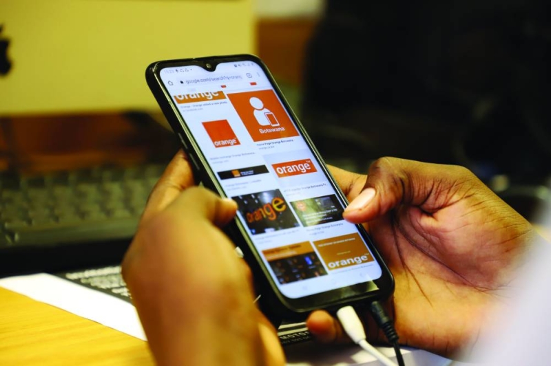 On the rise: Orange Money is the country's leading mobile money service PIC: KENNEDY RAMOKONE
