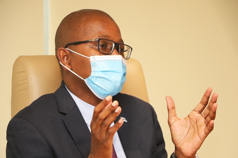 Cutting red tape: Thamane says bureaucracy is overburdening
youth enterprise PIC: PHATSIMO KAPENG
