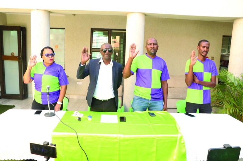 AP faction lead by Sedirwa Kgoroba PIC: PHATSIMO KAPENG