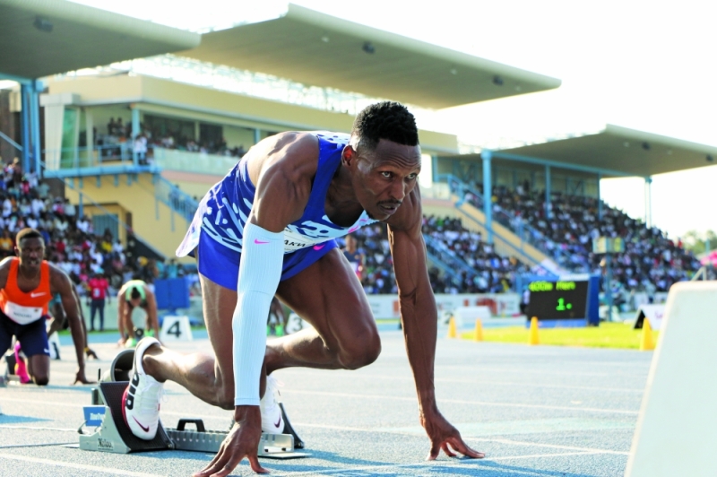 On the right track: Makwala PIC: PHATSIMO KAPENG
