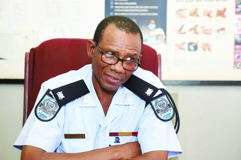 Superintendent Benedict Matlho PIC: MORERI SEJAKGOMO
