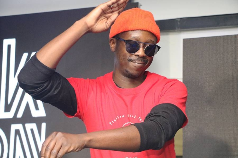 New Black Motion member, Problem Child who replaced Morda in the band delivered an electrifying set PIC: PHATSIMO KAPENG