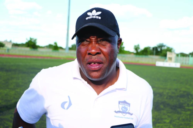 SATISFIED WITH THE RESULT: Masitaoka head coach, Mandla Mpofu PIC: PHATSIMO KAPENG