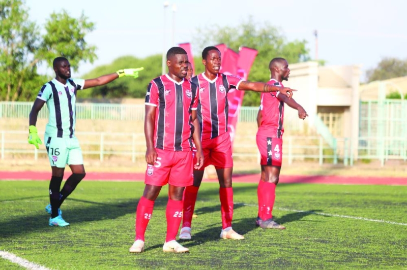 LEADING THE PACK: Botswana Premier League log leaders, Jwaneng Galaxy PIC: KENNEDY RAMOKONE.