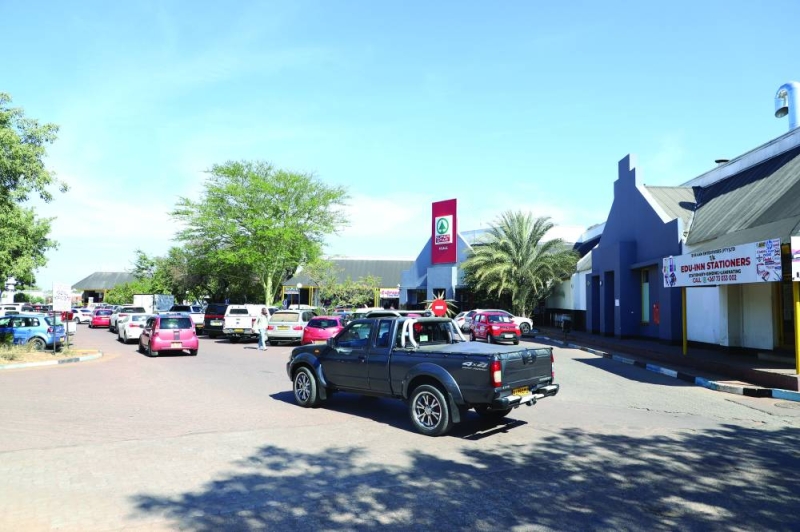 Hive of activity: Kgale Shopping complex PIC: PHATSIMO KAPENG