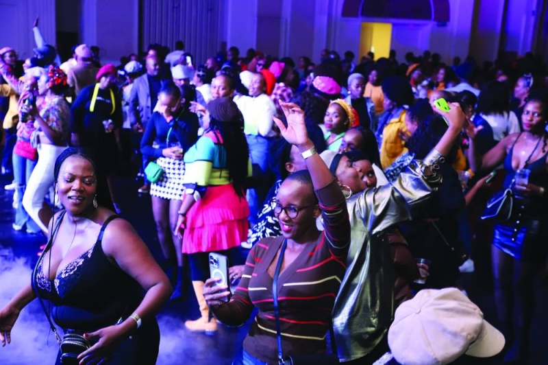 MaGaborone thronged the Gaborone International Conference Centre (GICC) to dance the night out to all their '70s and '80s favourite hits PIC: PHATSIMO KAPENG
