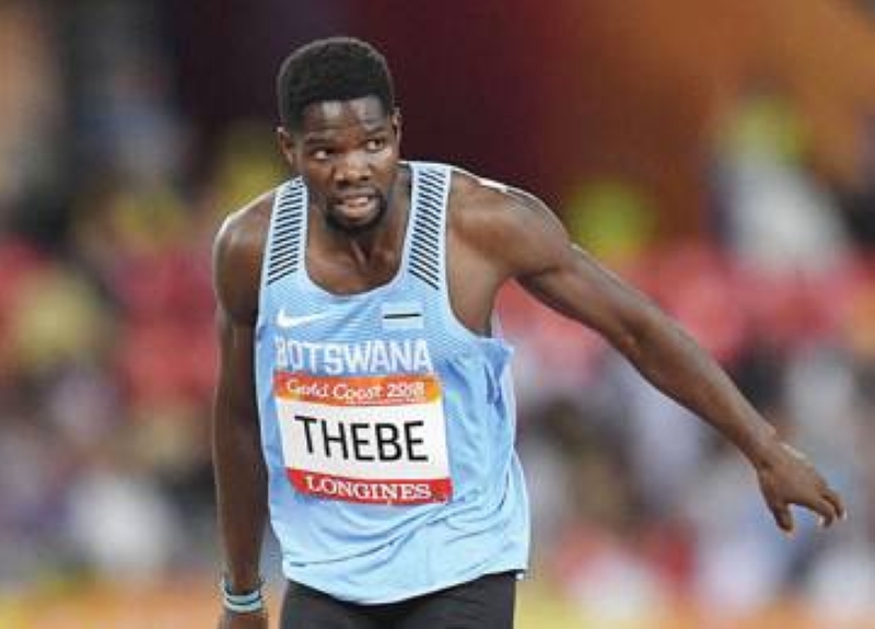 The mixed 4x400m relay team comprised of among others, Baboloki Thebe