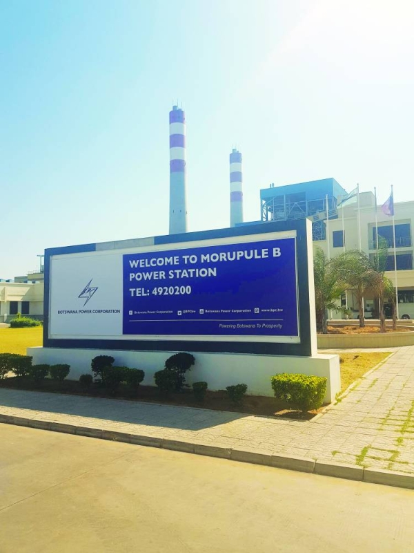 Rumbling on: The Morupule B power station is the country's main baseload plant PIC: MBONGENI MGUNI