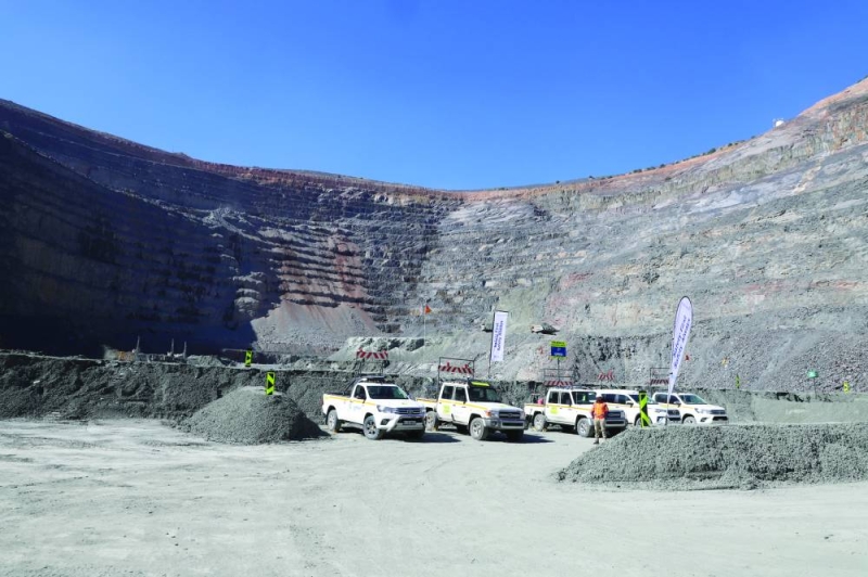 Heart of the economy: Jwaneng Mine is the world's most valuable diamond mine PIC MORERI SEJAKGOMO