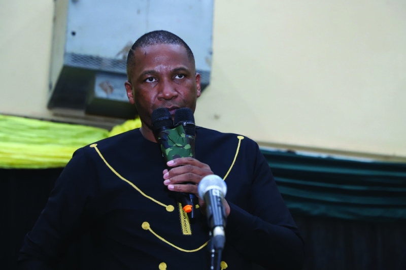 Boko speaking at BNF annual conference
PIC: MORERI SEJAKGOMO