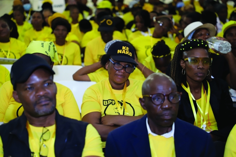 Despite their recent by-election victory in Serowe West the BPF is still divided PIC: KENNEDY RAMOKONE