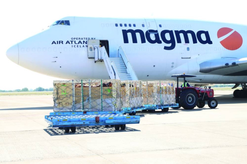Cattle from USA arriving at SSKA PIC: MORERI SEJAKGOMO