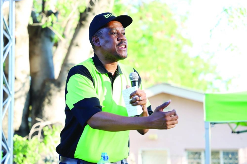 BCP president, Dumelang Saleshando