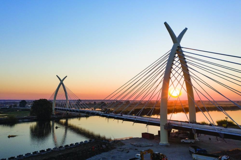 Iconic: Mohembo Bridge has scored international recognition PIC: BASHI KIKIA