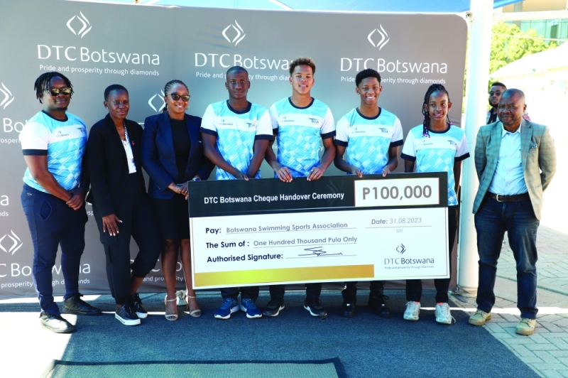Shot in the arm: DTCB assisted the swimming team to the World Aquatics World Junior Championships
PICS: KENNEDY RAMOKONE