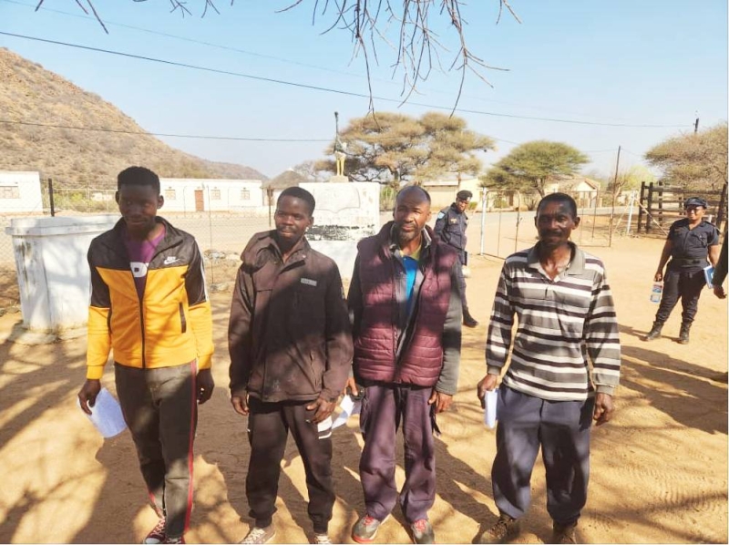 Stock theft suspects PIC: Botswana Police Service