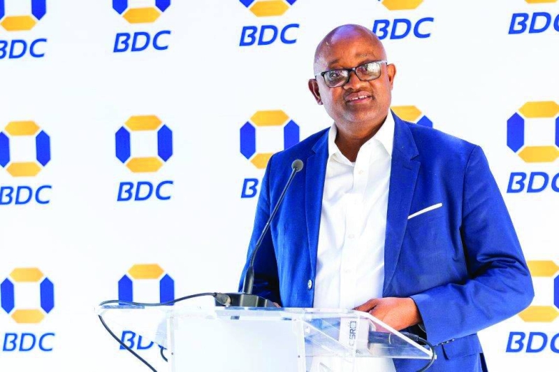 BDC Managing Director Cross Kgosidiile