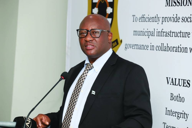 Gaborone Mayor Austin Abraham PIC: MORERI SEJAKGOMO