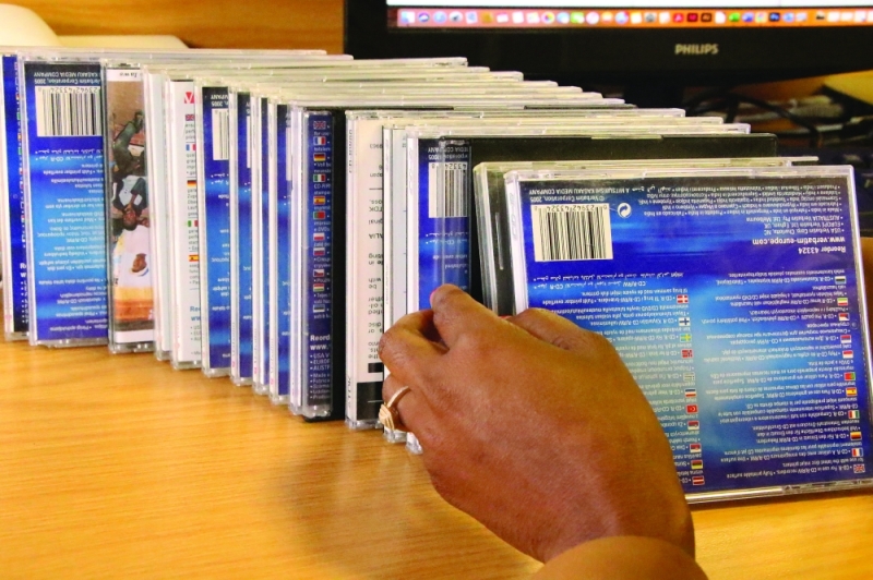 Fading away: CDs, which were popular in the 1990s are becoming irrelevant PIC: PHATSIMO KAPENG