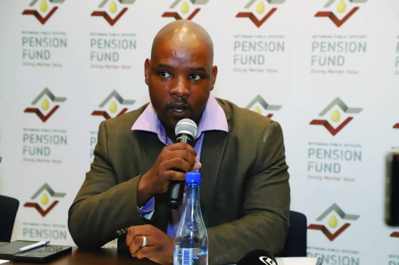 Seeking returns: BPOPF CEO, Moemedi Malindah are focussed on boosting value for members PIC: MORERI SEJAKGOMO