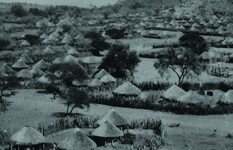 Early days: Batswana have come far from their agrarian roots. This was Serowe in1934 PIC: WIKIMEDIA.COM