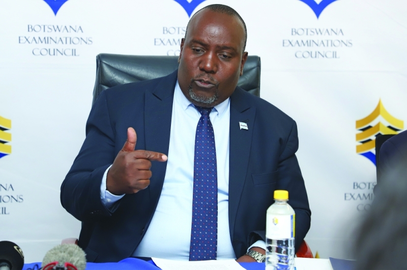 Letsholathebe says he understands that his position does not allow for one to sleep on the job PIC: KENNEDY RAMOKONE