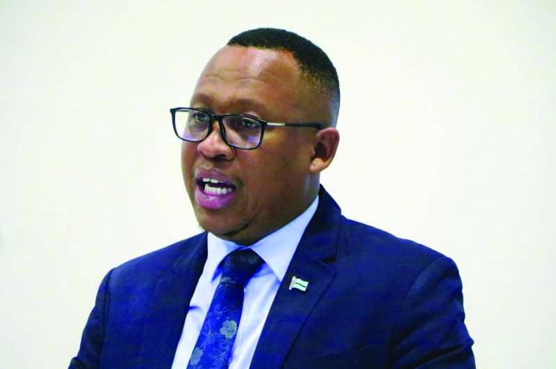 Looking forward to the future Gambling Authority Chief Executive Officer (CEO) Emolemo Kesitilwe. PIC PHATSIMO KAPENG