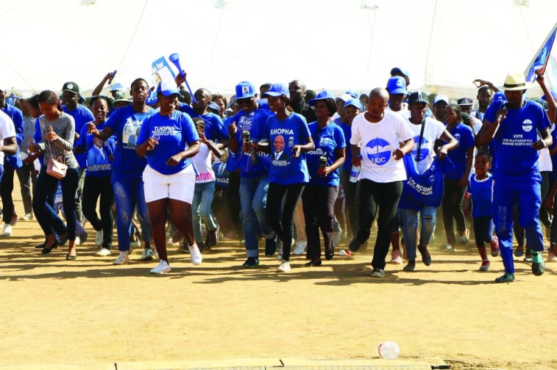 UDC supporters .PIC.MORERI SEJAKGOMO