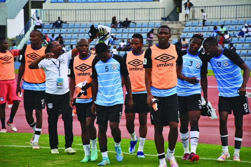 On the right path: The Zebras were impressive against Guinea PIC: BFA