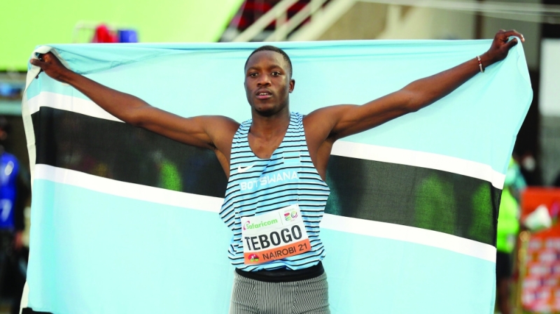 Qualified: Tebogo is one of the local athletes who will be at the Paris Olympic Games