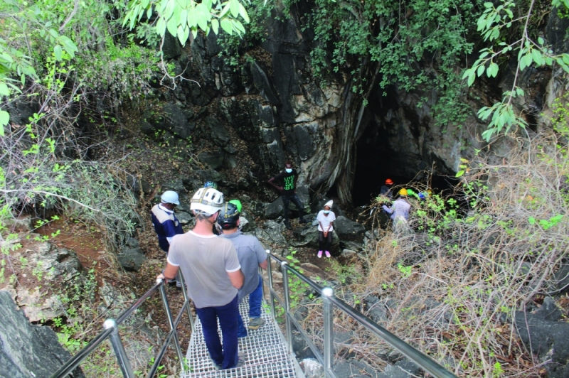 Dark beauty: The Gcwihaba caves offer a surreal experience PIC: MOMPOLOKI RANKGATE
