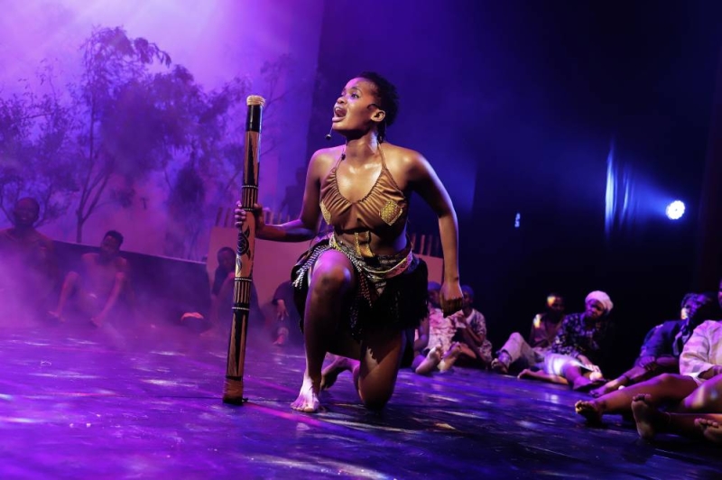 Palesa going for the stars .PIC.KENNEDY RAMOKONE