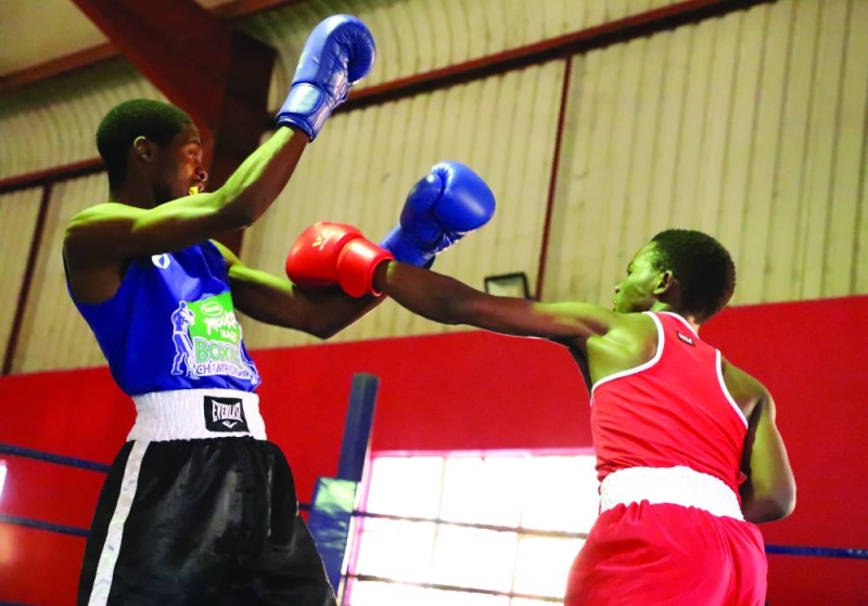 Throwing punches: National team boxers will now focus on the African Games PIC: MORERI SEJAKGOMO