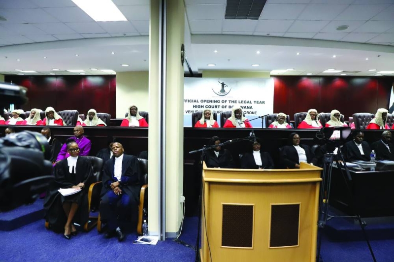 LSB, boycotted the opening of the Legal Year to protect the integrity of the judiciary PIC MORERI SEJAKGOMO