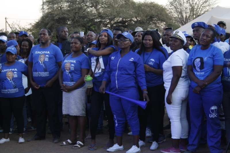 The UDC nominated 22 females in contrast to 55 males to contest for parliamentary seats PIC: PHATSIMO KAPENG