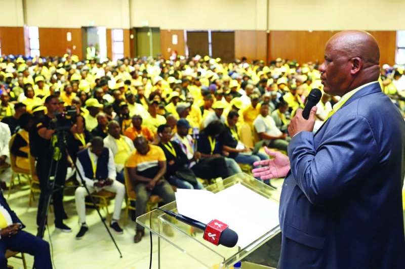 BPF members are up in arms against the leadership PIC: KENNEDY RAMOKONE