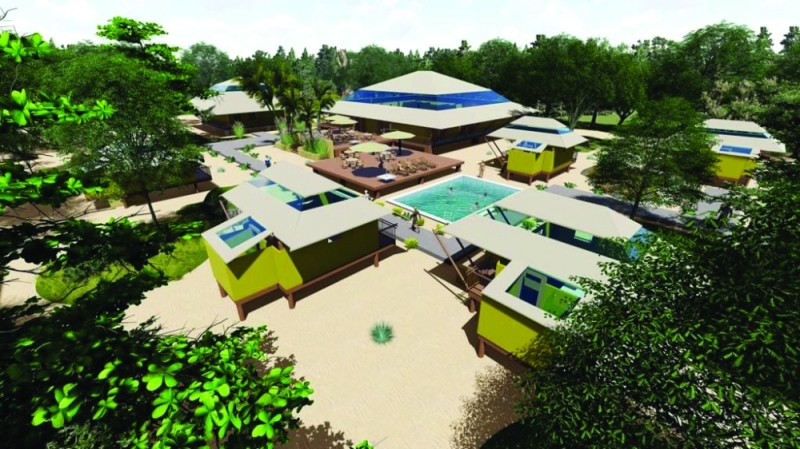 Coming up: An artist’s impression of the upcoming select hotel