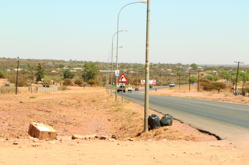 Molepolole Village PIC: MORERI SEJAKGOMO