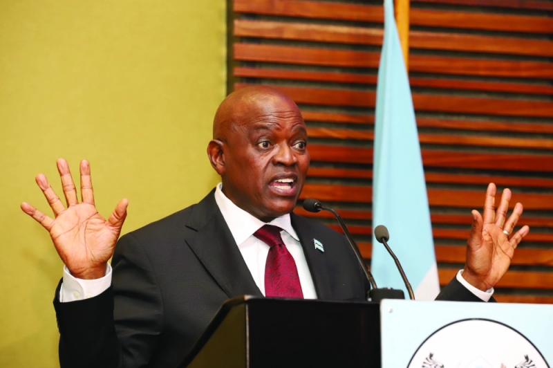 President Masisi PIC: MORERI SEJAKGOMO