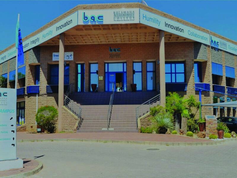 Botswana Accountancy College. PIC BAC