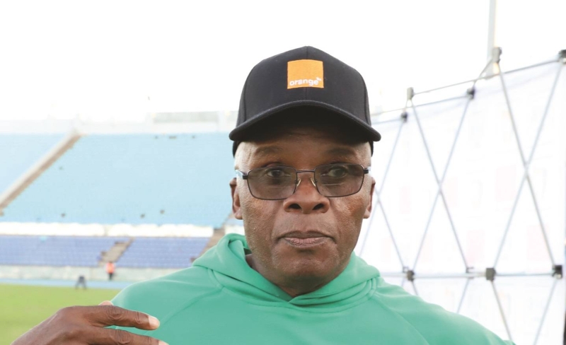 HAPPY WITH THE VICTORY: Nico United head coach, Mogomotsi 'Teenage' Mpote PIC: MORERI SEJAKGOMO