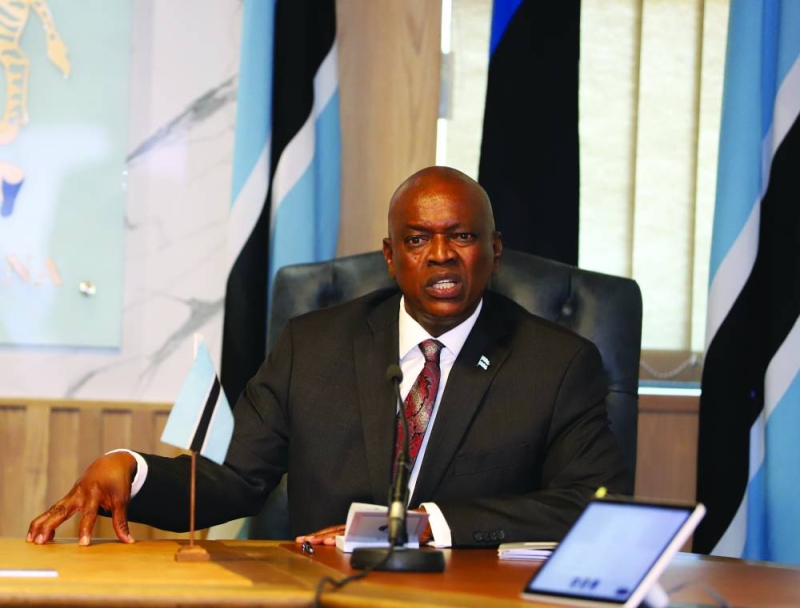 Mokgweetsi Masisi PIC: PHATSIMO KAPENG